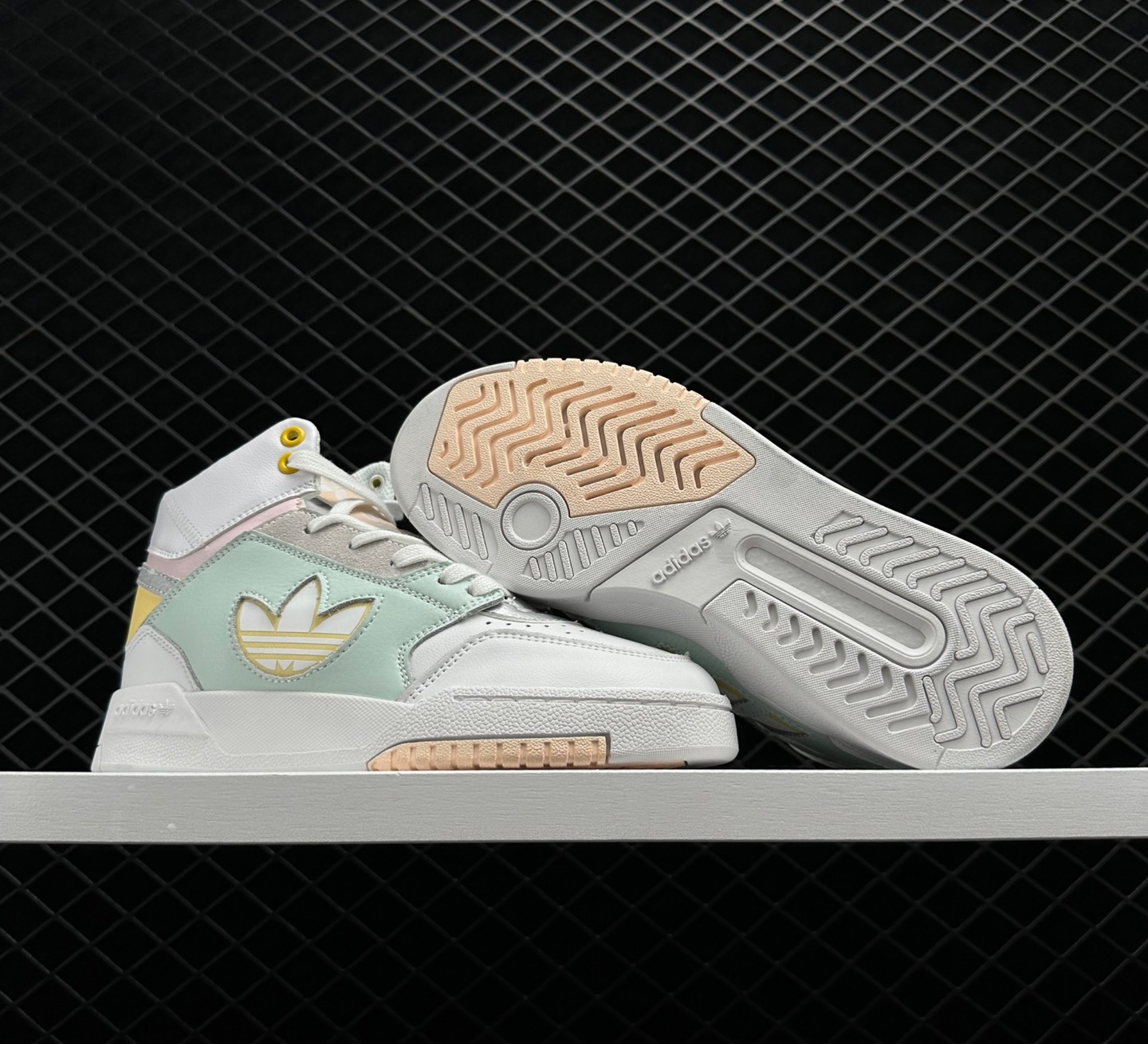 Adidas Originals Drop Step XL GW1759: White Multi-Color Sneakers