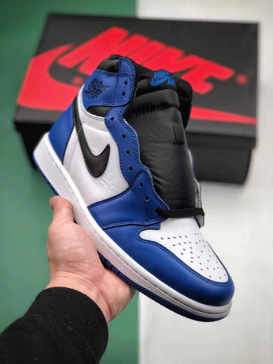 Air Jordan 1 Retro High OG 'Game Royal' 555088-403 - Deluxe Style for Sneaker Enthusiasts