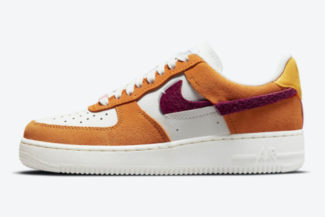 Nike Air Force 1 Low LXX Orange Maroon DQ0858-100 - Stylish and Comfortable Sneakers