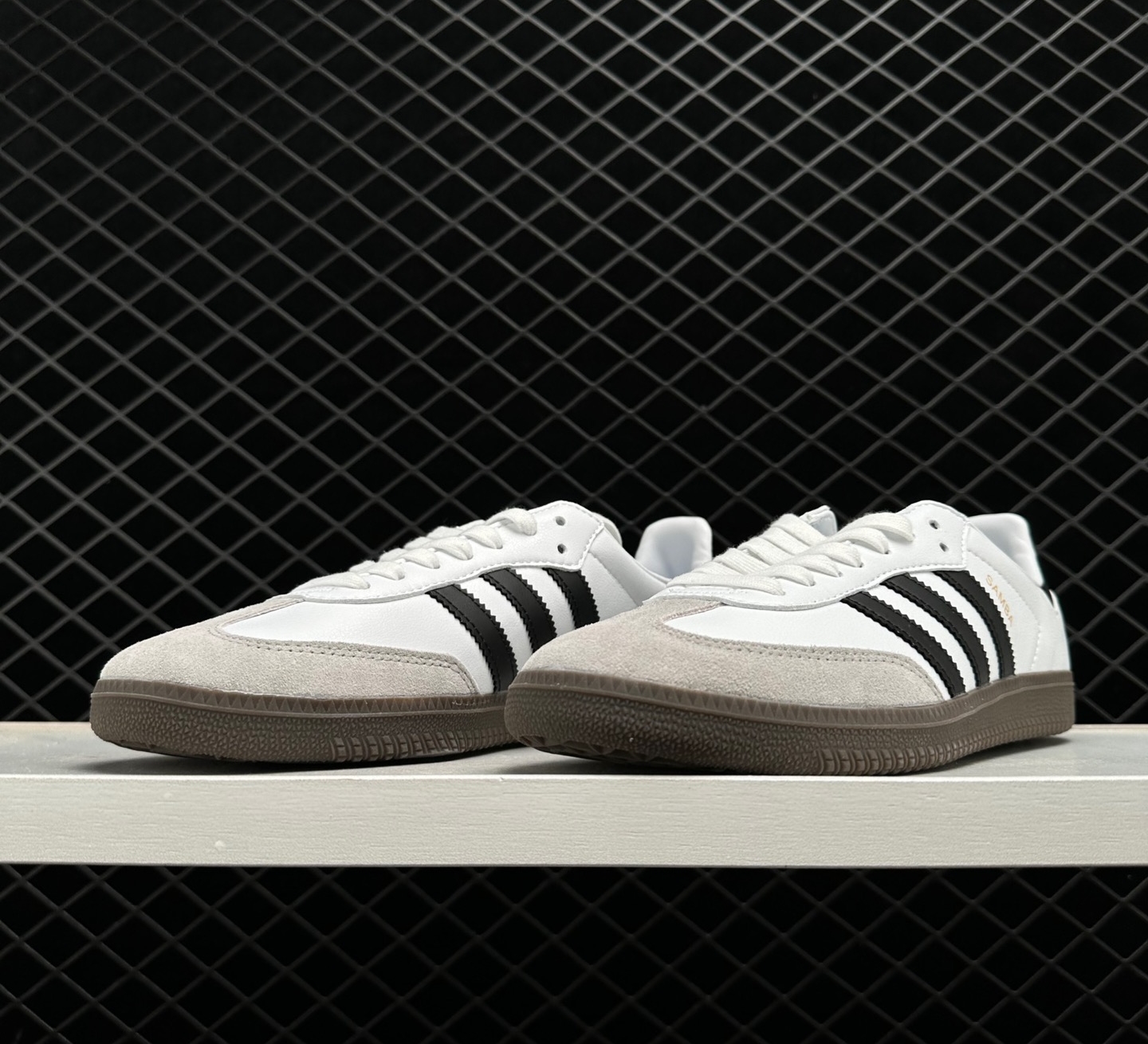 Adidas Samba OG White Black Gum B75806 - Classic Soccer Style Shoes Adidas Samba OG White Black Gum B75806 - Classic Soccer Style Shoes