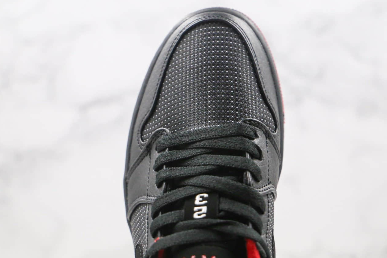 Air Jordan 1 Retro Low Black Silver Red - Buy Online Now!
