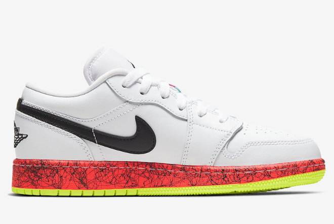 Air Jordan 1 Low GS 'Multi-Color' CV9548-100 - Trendy and Stylish Sneakers for Girls Air Jordan 1 Low GS 'Multi-Color' CV9548-100 - Trendy and Stylish Sneakers for Girls