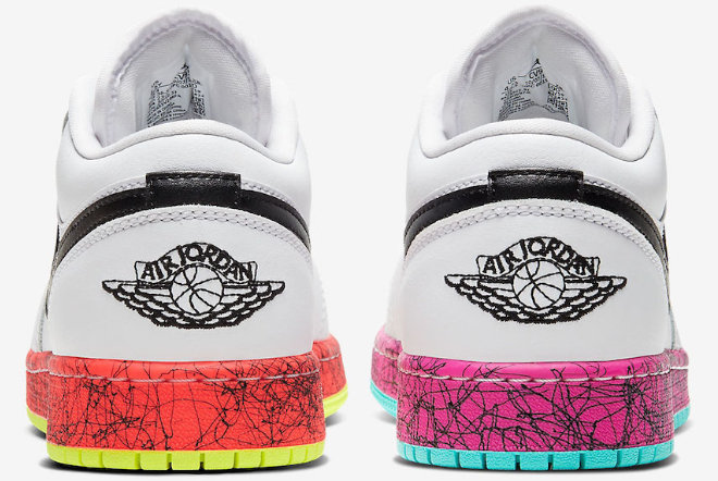 Air Jordan 1 Low GS 'Multi-Color' CV9548-100 - Trendy and Stylish Sneakers for Girls Air Jordan 1 Low GS 'Multi-Color' CV9548-100 - Trendy and Stylish Sneakers for Girls