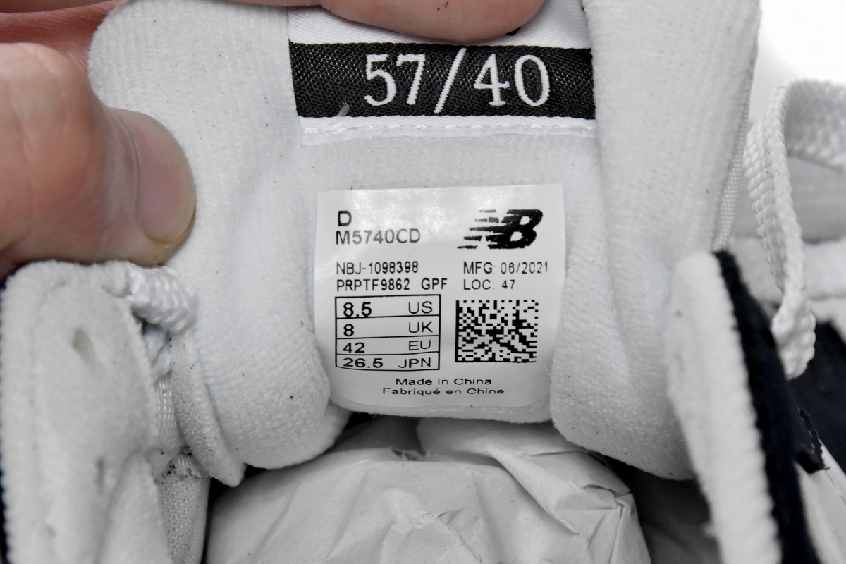 New Balance 57/40 'Team Navy' M5740CD - Latest Release in Sleek Design New Balance 57/40 'Team Navy' M5740CD - Latest Release in Sleek Design