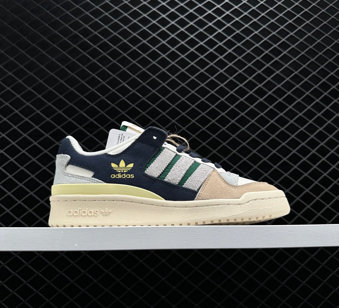 Adidas Forum 84 Low 'Beige Navy Green' GW4332 - Stylish and Comfortable Sneakers