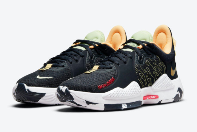 Nike PG 5 Navy Multi-Color CW3143-401 - Shop Now for the Latest PG 5 Sneakers