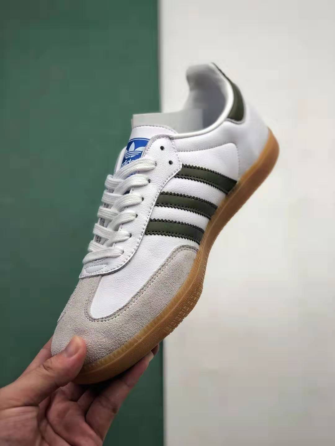Adidas Samba OG 'White Tech Olive' EE7055 | Classic Style with a Modern Twist Adidas Samba OG 'White Tech Olive' EE7055 | Classic Style with a Modern Twist