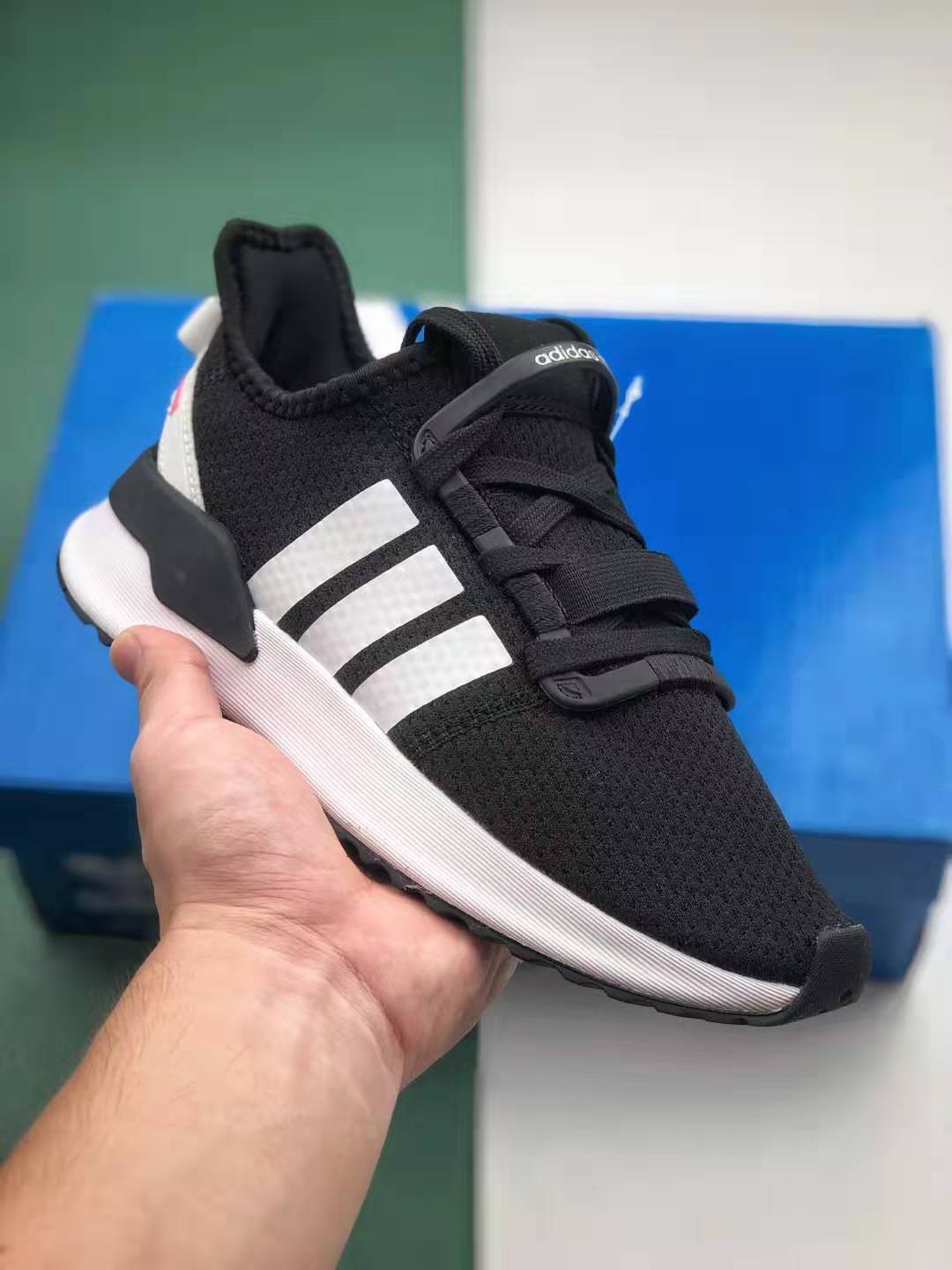 Adidas U_Path Run Black White Shoes - Stylish and Comfortable