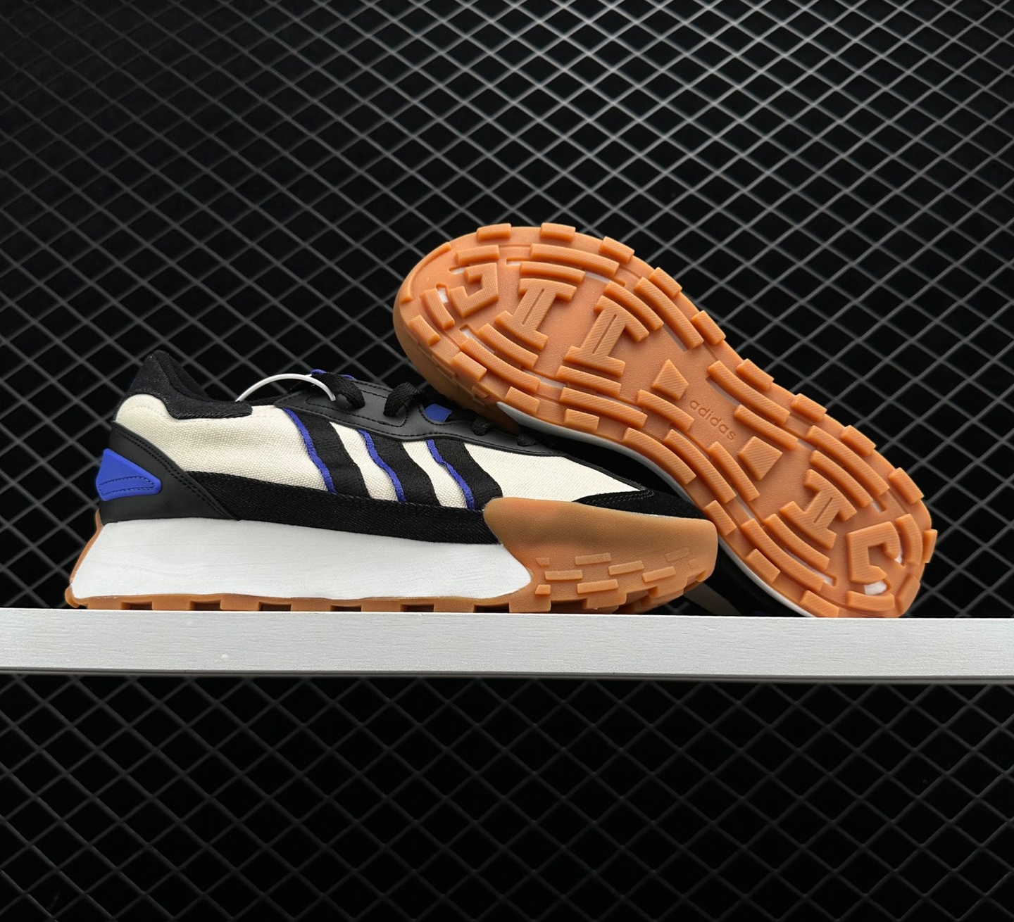 Adidas Neo Futro Mixr Blue Black White HQ4581: Stylish Sneakers for Men Adidas Neo Futro Mixr Blue Black White HQ4581: Stylish Sneakers for Men