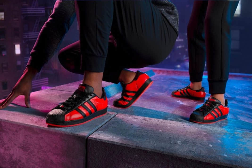 Adidas Marvel x Playstation x Superstar 'Spider-Man Miles Morales' GV7128 - Shop Now! Adidas Marvel x Playstation x Superstar 'Spider-Man Miles Morales' GV7128 - Shop Now!