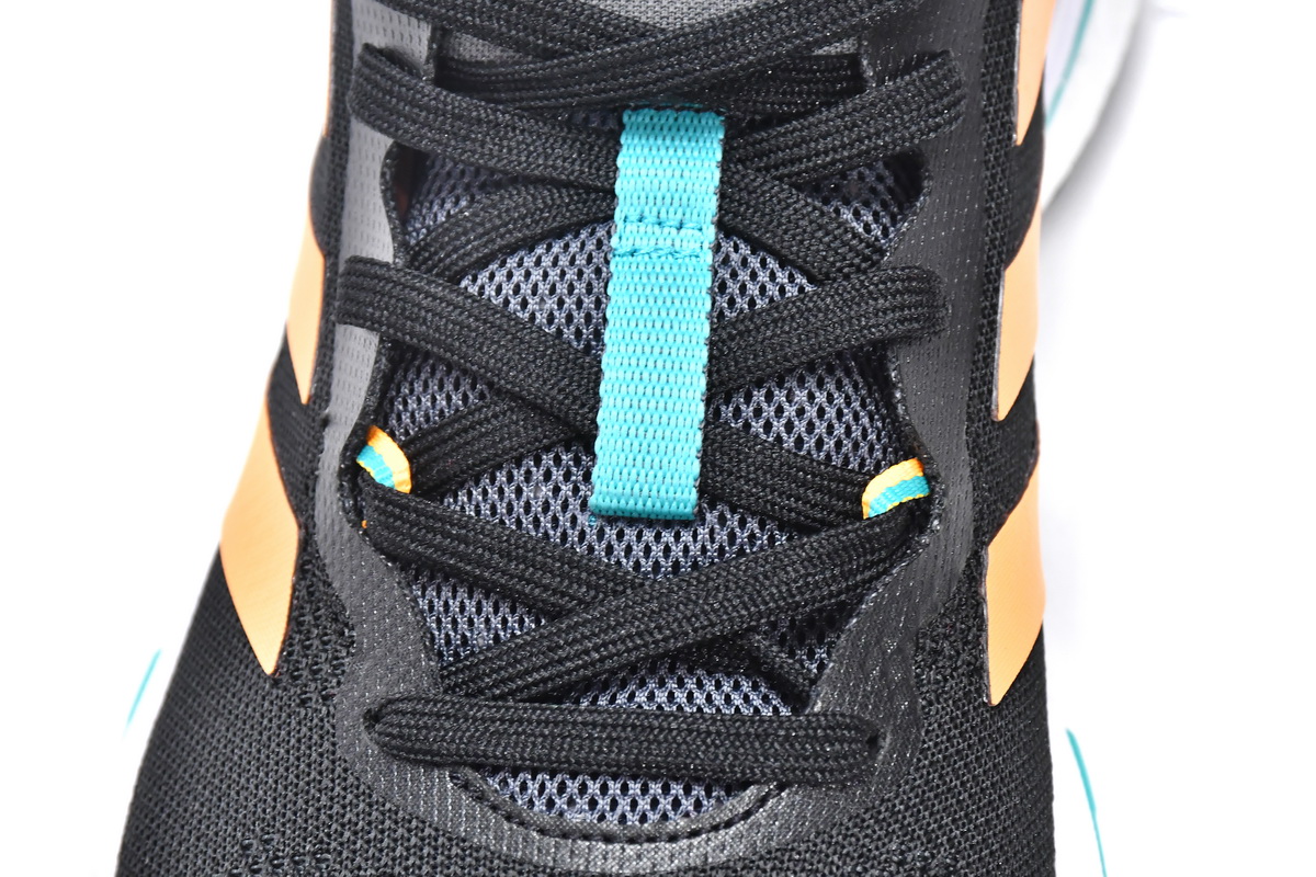 Adidas Solarglide 5 Black Flash Orange Mint Rush GX5469 - Lightweight Performance Running Shoes Adidas Solarglide 5 Black Flash Orange Mint Rush GX5469 - Lightweight Performance Running Shoes