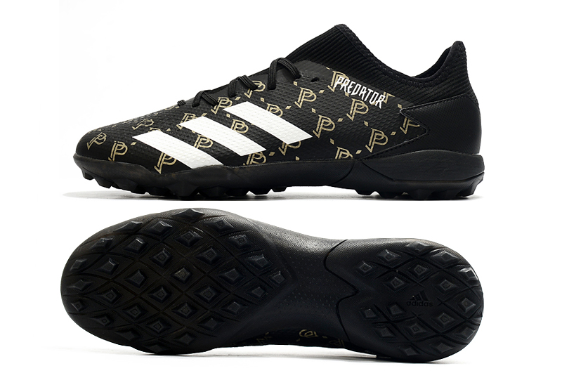 Adidas Predator 20.3 L TF Black Gold White - Ultimate Soccer Cleats Adidas Predator 20.3 L TF Black Gold White - Ultimate Soccer Cleats