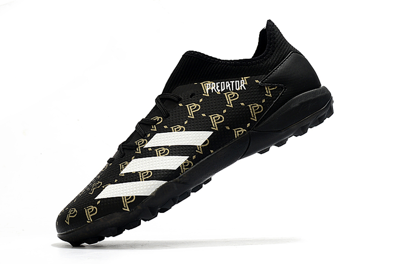 Adidas Predator 20.3 L TF Black Gold White - Ultimate Soccer Cleats Adidas Predator 20.3 L TF Black Gold White - Ultimate Soccer Cleats