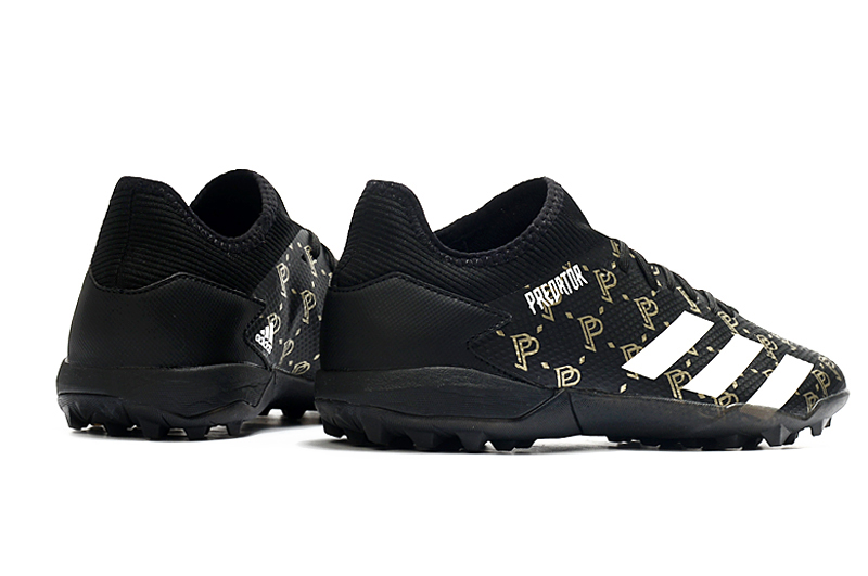 Adidas Predator 20.3 L TF Black Gold White - Ultimate Soccer Cleats Adidas Predator 20.3 L TF Black Gold White - Ultimate Soccer Cleats
