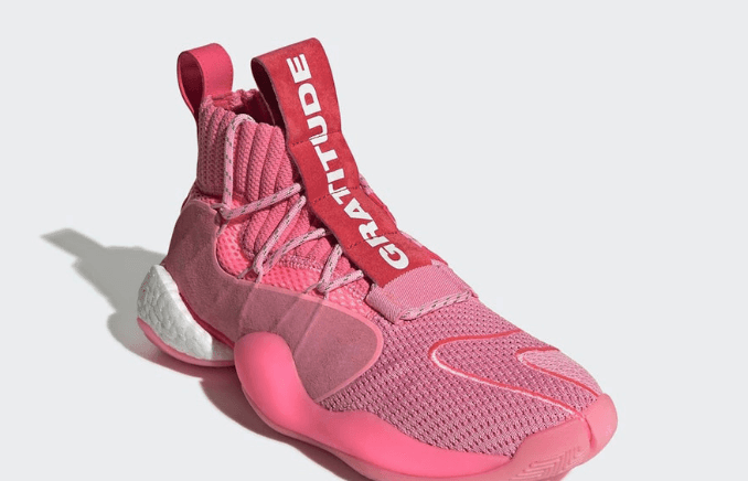 Adidas Pharrell x Crazy BYW X 'Hyper Pink' EG7723 - Vibrant Pink Sneakers Adidas Pharrell x Crazy BYW X 'Hyper Pink' EG7723 - Vibrant Pink Sneakers