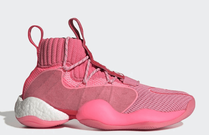 Adidas Pharrell x Crazy BYW X 'Hyper Pink' EG7723 - Vibrant Pink Sneakers