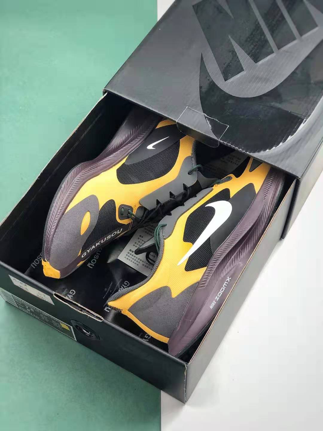 Nike Zoom Pegasus 35 Turbo Gyakusou Gold Dart BQ0579-700 - Latest Running Sneakers | Durable & Lightweight Nike Zoom Pegasus 35 Turbo Gyakusou Gold Dart BQ0579-700 - Latest Running Sneakers | Durable & Lightweight