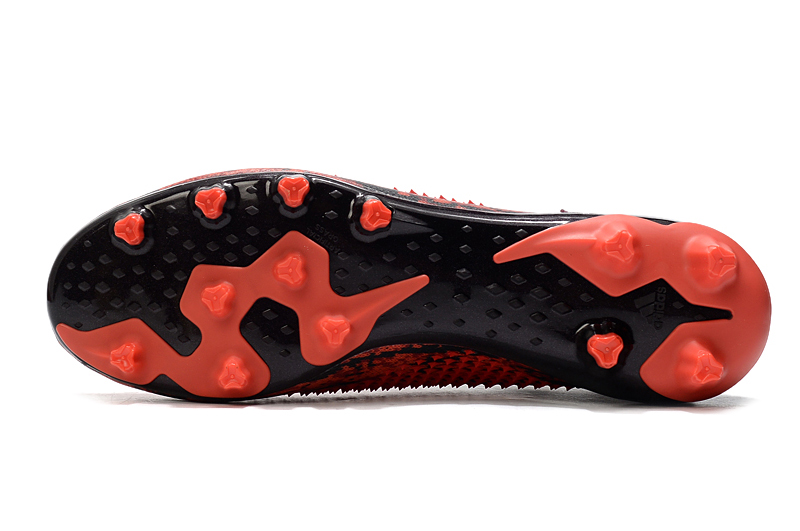 Adidas Predator Mutator 20+ Ag Black White Red Football Shoes - FV3193