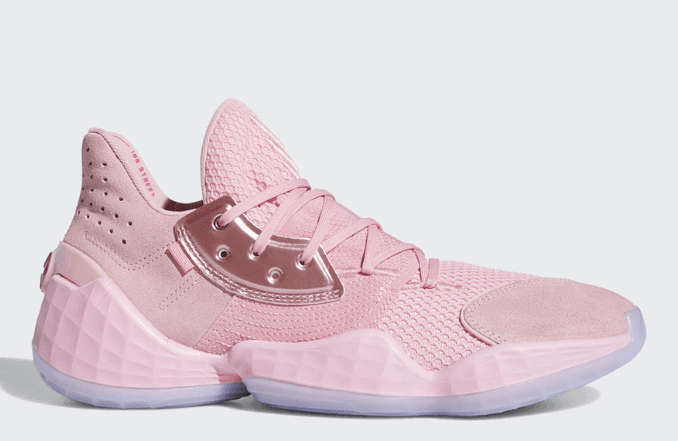Adidas Harden Vol. 4 'Pink Lemonade' F97188 - Vibrant and Refreshing Basketball Shoes