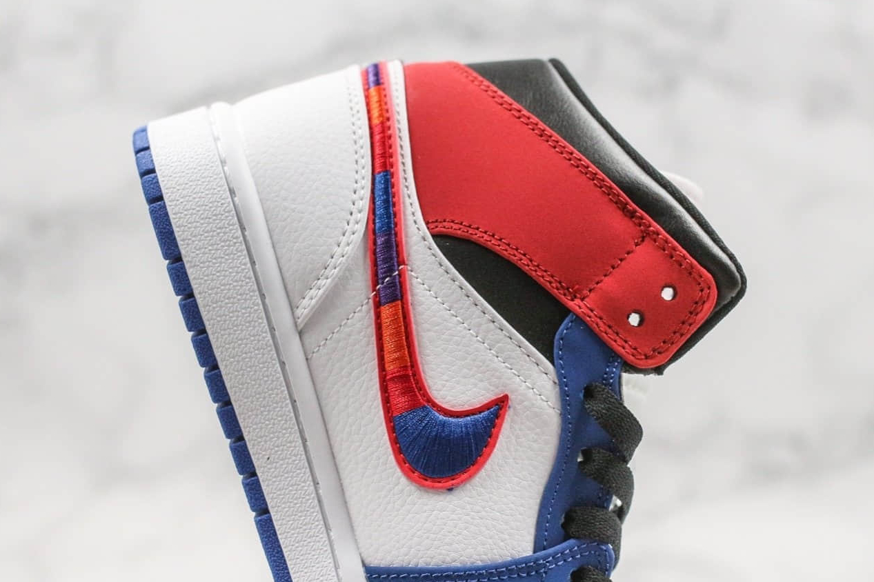 Air Jordan 1 Mid 'Multicolored Swoosh' 852542-146 – Colorful Style for Sneaker Enthusiasts