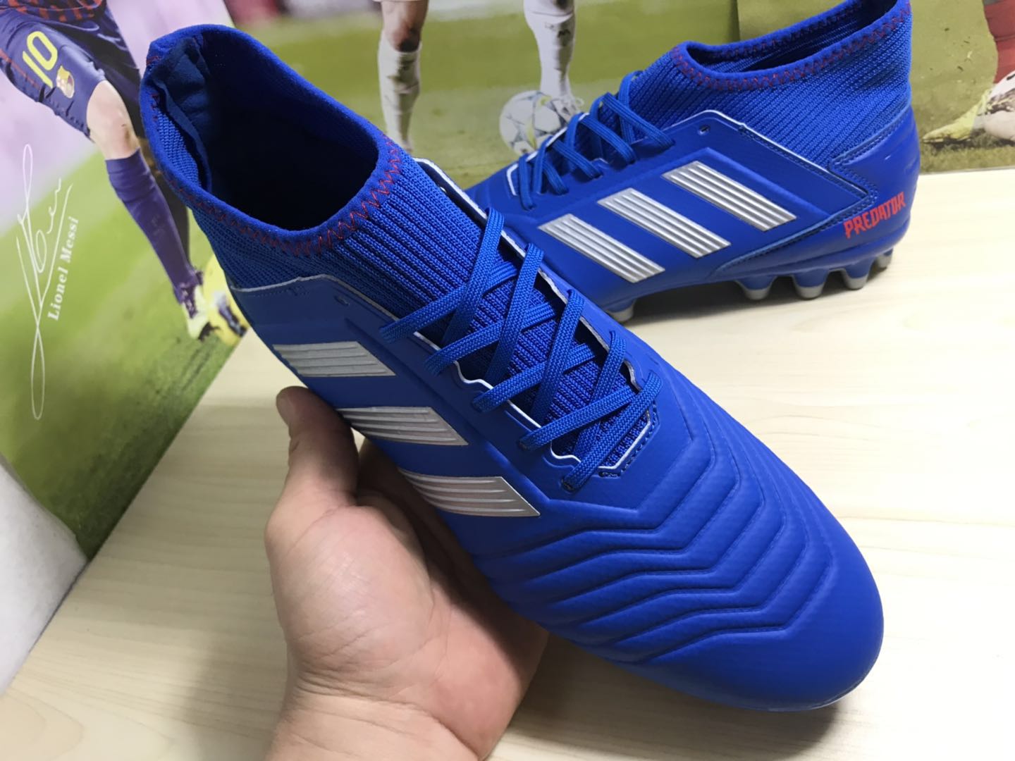 Adidas Predator 19.3 AG Blue Grey BC0297: Supreme Agility for Game-Changing Performance Adidas Predator 19.3 AG Blue Grey BC0297: Supreme Agility for Game-Changing Performance