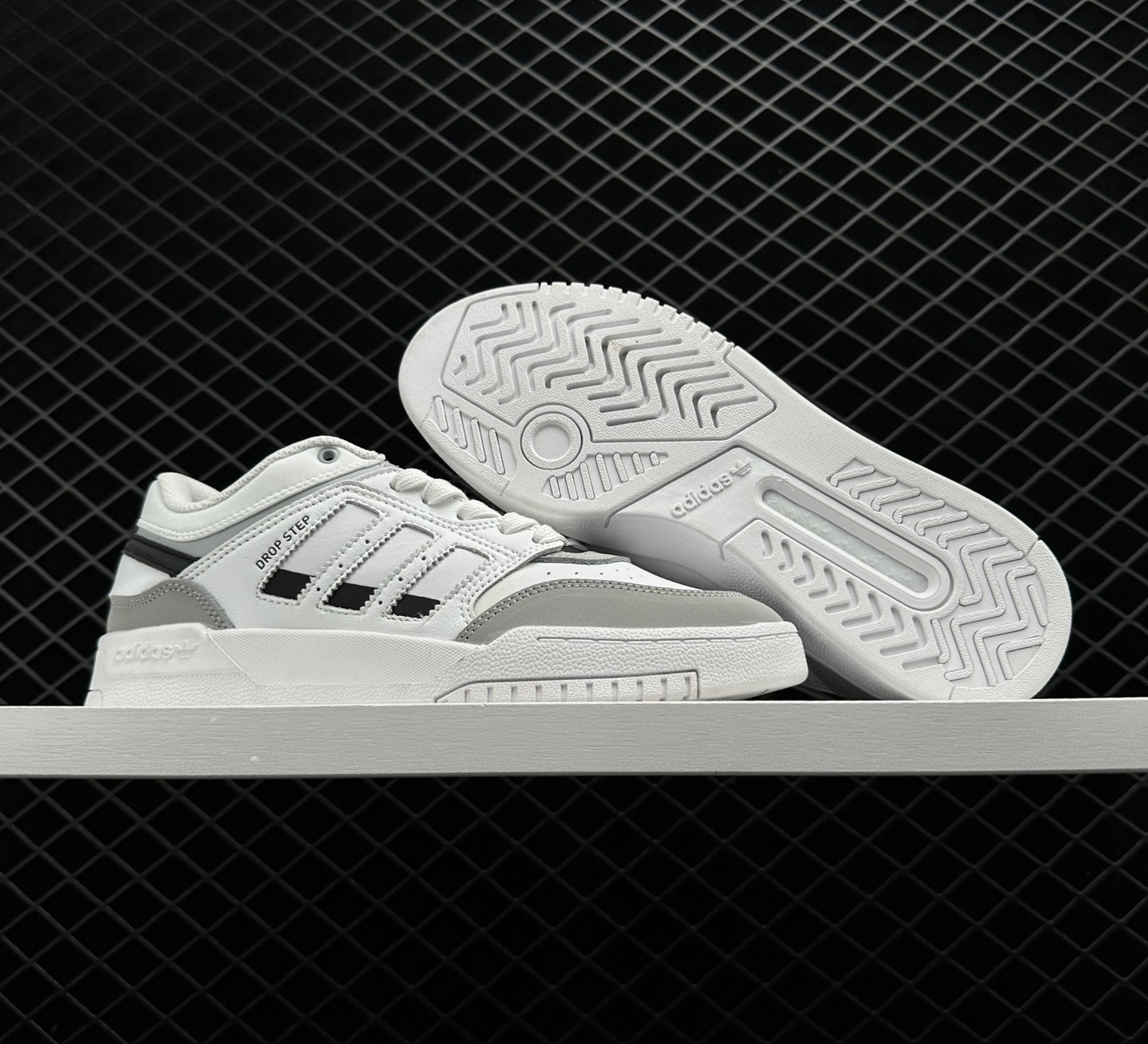 Adidas Originals Drop Step 'White Grey' GV9294 - Classic Style and Comfort Adidas Originals Drop Step 'White Grey' GV9294 - Classic Style and Comfort