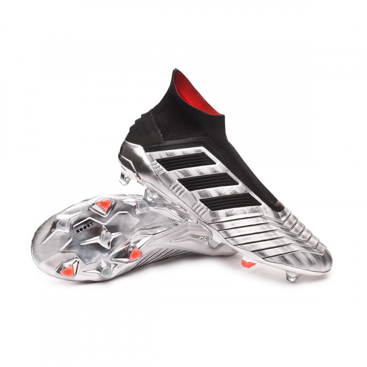 Adidas Predator 19+ FG Silver Metallic F35611 - Top Performance Football Boots Adidas Predator 19+ FG Silver Metallic F35611 - Top Performance Football Boots