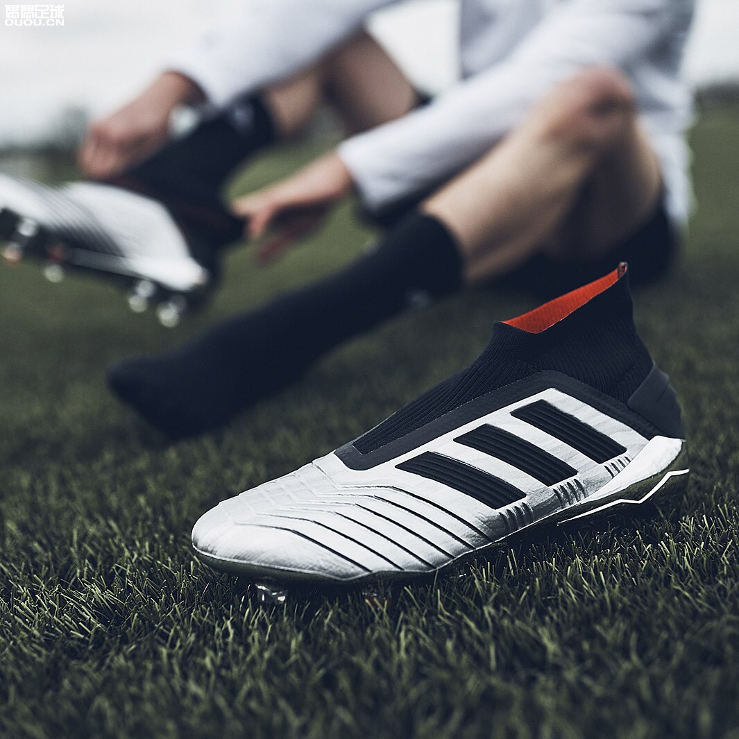 Adidas Predator 19+ FG Silver Metallic F35611 - Top Performance Football Boots Adidas Predator 19+ FG Silver Metallic F35611 - Top Performance Football Boots