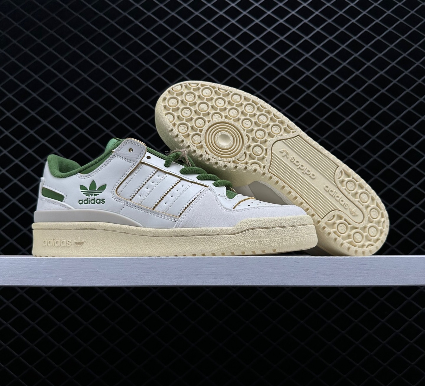 Adidas Forum 84 Low Classic 'Vintage Green' FZ6296 - Stylish Retro Sneakers