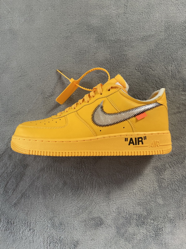 Nike Off-White X Air Force 1 Low 'Lemonade' DD1876-700 - Exclusive Collaboration Sneakers