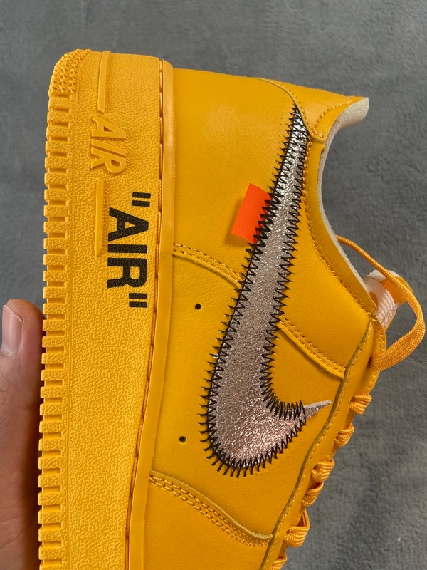 Nike Off-White X Air Force 1 Low 'Lemonade' DD1876-700 - Exclusive Collaboration Sneakers