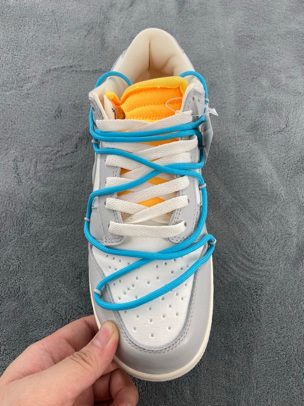 Nike Off-White X Dunk Low 'Lot 02 Of 50' DM1602-115 - Limited Edition Collaboration Sneakers