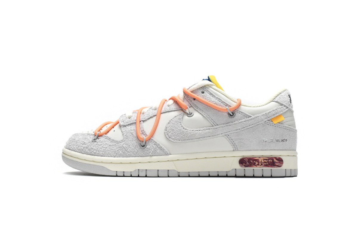 Nike Off-White X Dunk Low 'Lot 19 Of 50' DJ0950-119 – Limited Edition Collaborative Sneaker