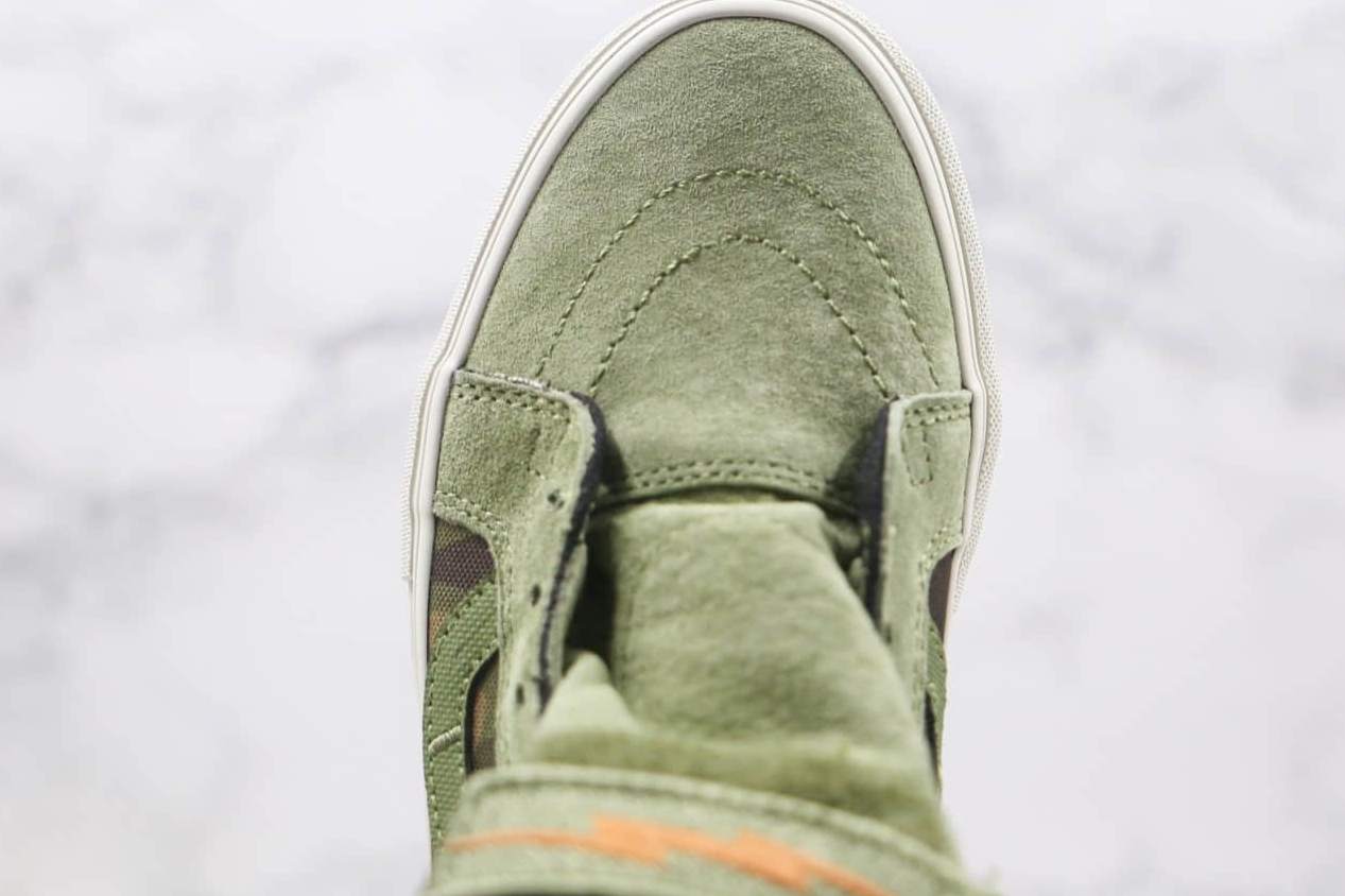 Vans DEFCON x Sk8-Hi Notchback Pro 'Jungle' – Limited Edition High-Top Sneakers Vans DEFCON x Sk8-Hi Notchback Pro 'Jungle' – Limited Edition High-Top Sneakers