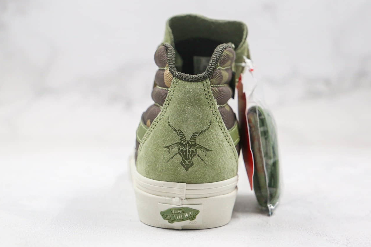 Vans DEFCON x Sk8-Hi Notchback Pro 'Jungle' – Limited Edition High-Top Sneakers Vans DEFCON x Sk8-Hi Notchback Pro 'Jungle' – Limited Edition High-Top Sneakers