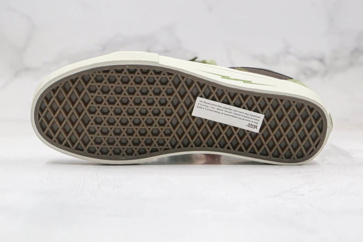 Vans DEFCON x Sk8-Hi Notchback Pro 'Jungle' – Limited Edition High-Top Sneakers Vans DEFCON x Sk8-Hi Notchback Pro 'Jungle' – Limited Edition High-Top Sneakers