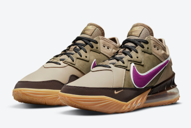 Nike LeBron 18 Low 'Viotech' CW5635-200 - Lightweight Performance and Bold Colorways Nike LeBron 18 Low 'Viotech' CW5635-200 - Lightweight Performance and Bold Colorways
