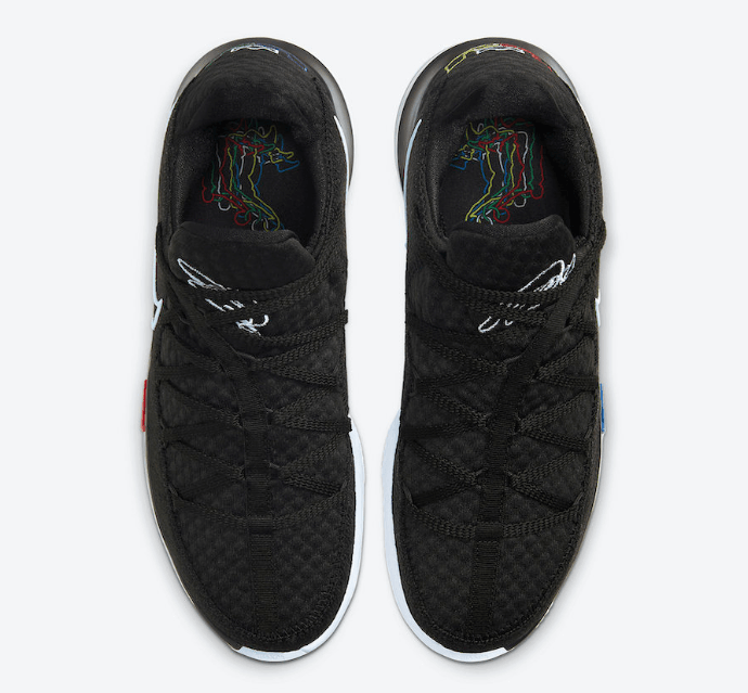 Nike LeBron 17 Low 'Multi-Color' CD5007-002 - Supreme Comfort and Style