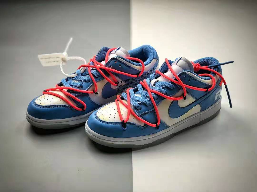 Off-White x Nike Dunk Low Blue - CT0856-403: Stylish and Limited Sneakers