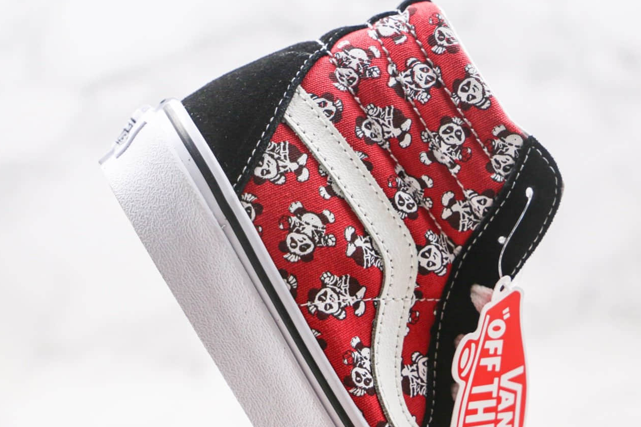 Vans SK8-HI Black Red VN0A4U3C5I2 - Stylish and Classic Skateboarding Sneakers Vans SK8-HI Black Red VN0A4U3C5I2 - Stylish and Classic Skateboarding Sneakers