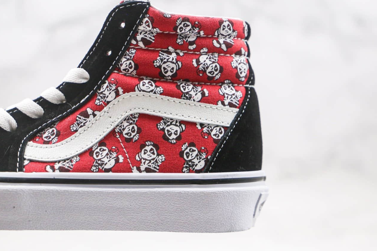 Vans SK8-HI Black Red VN0A4U3C5I2 - Stylish and Classic Skateboarding Sneakers Vans SK8-HI Black Red VN0A4U3C5I2 - Stylish and Classic Skateboarding Sneakers