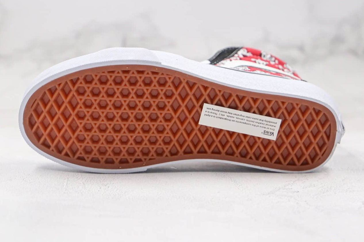 Vans SK8-HI Black Red VN0A4U3C5I2 - Stylish and Classic Skateboarding Sneakers Vans SK8-HI Black Red VN0A4U3C5I2 - Stylish and Classic Skateboarding Sneakers