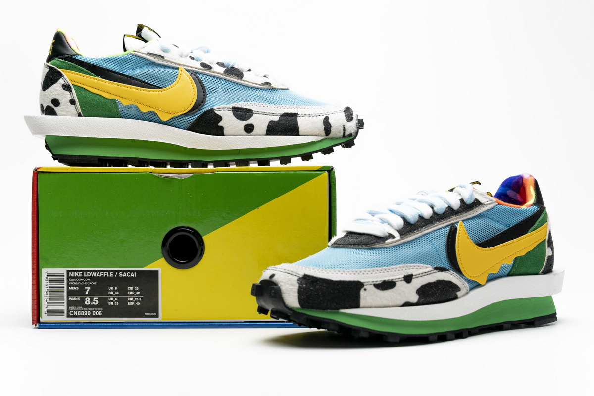 Ben & Jerry's x Nike LDWaffle x Sacai Daybreak Chunky CN8899-006: A Delicious Collaboration for Sneaker Lovers