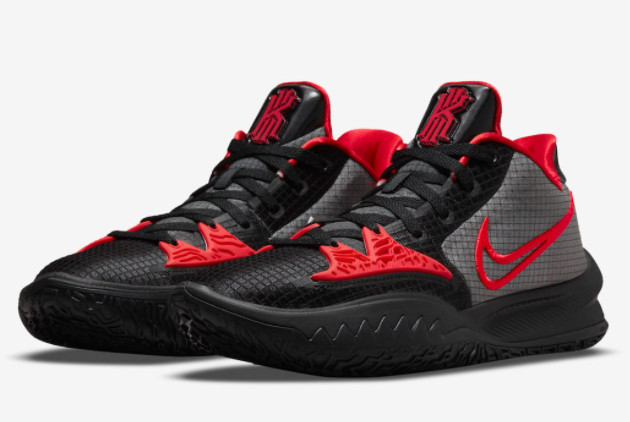 Nike Kyrie Low 4 'Bred' Black/White-University Red CW3985-006 - Stylish & Dynamic Basketball Sneakers Nike Kyrie Low 4 'Bred' Black/White-University Red CW3985-006 - Stylish & Dynamic Basketball Sneakers