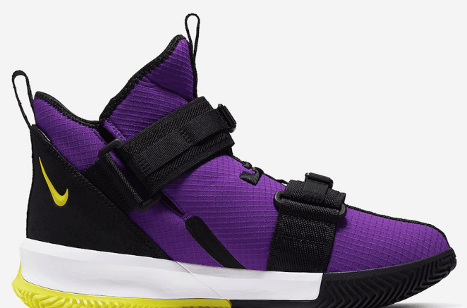 Nike LeBron Soldier 13 SFG 'Lakers Purple Gold' AR4225-500 – Shop the Iconic Basketball Sneakers.