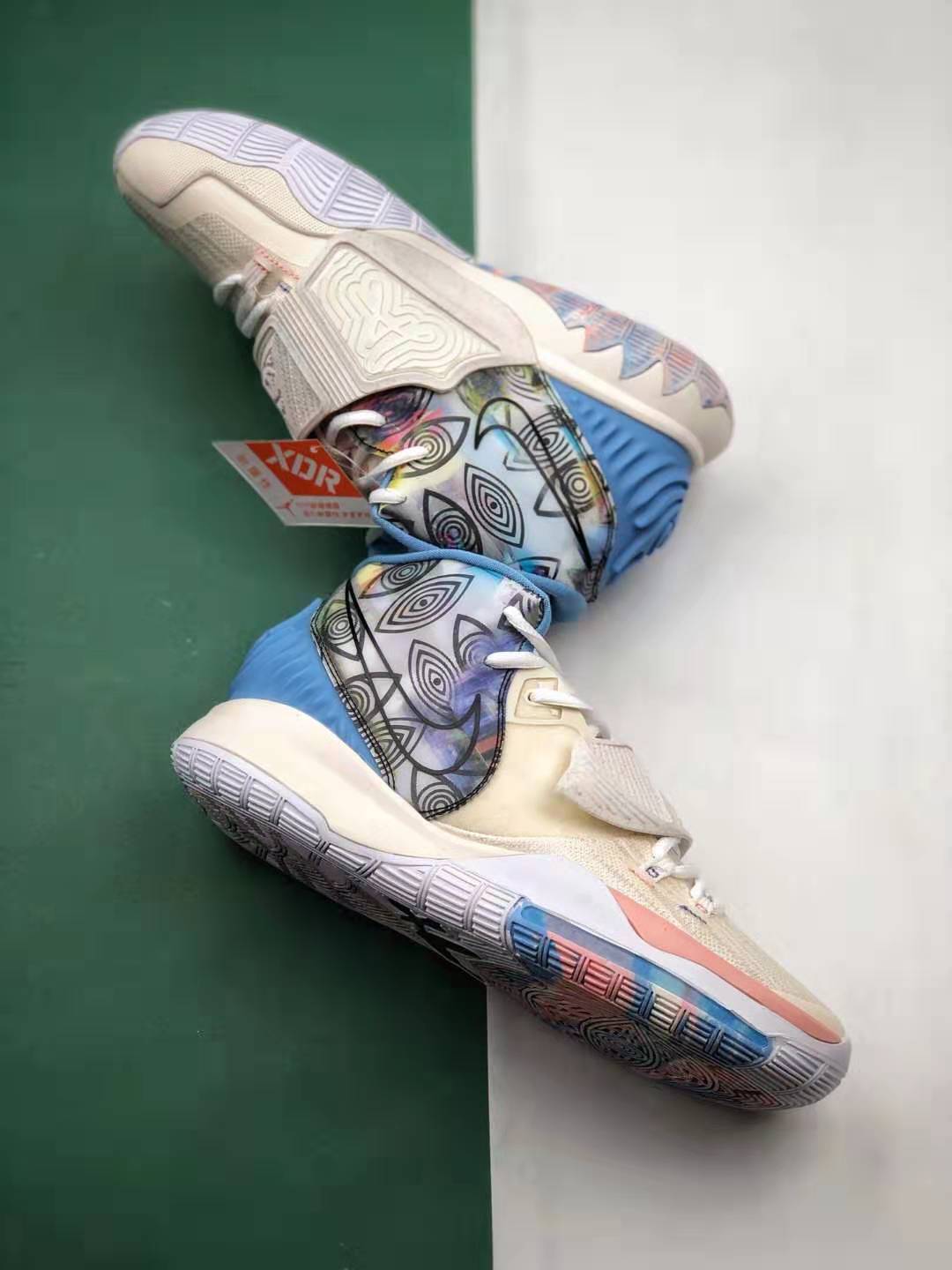 Nike Kyrie 6 Pre Heat LA Multicolor CN9839-101 - Shop the Latest Kyrie Irving Exclusives!