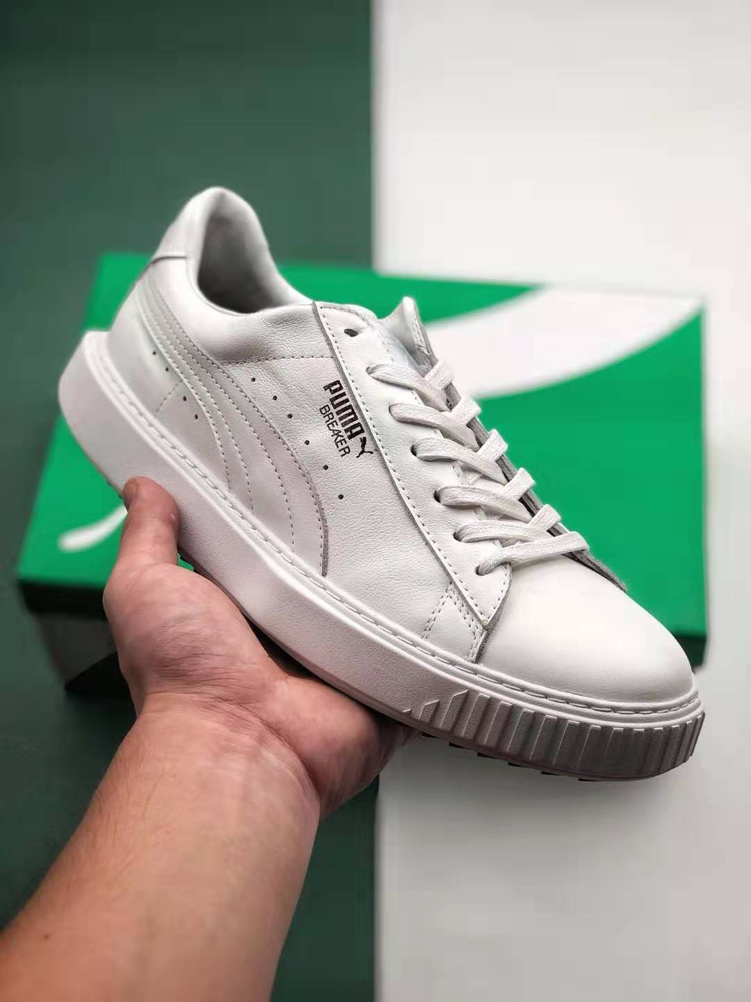 PUMA Breaker Leather 366078-02: Premium Leather Sneakers for Style-Conscious Athletes