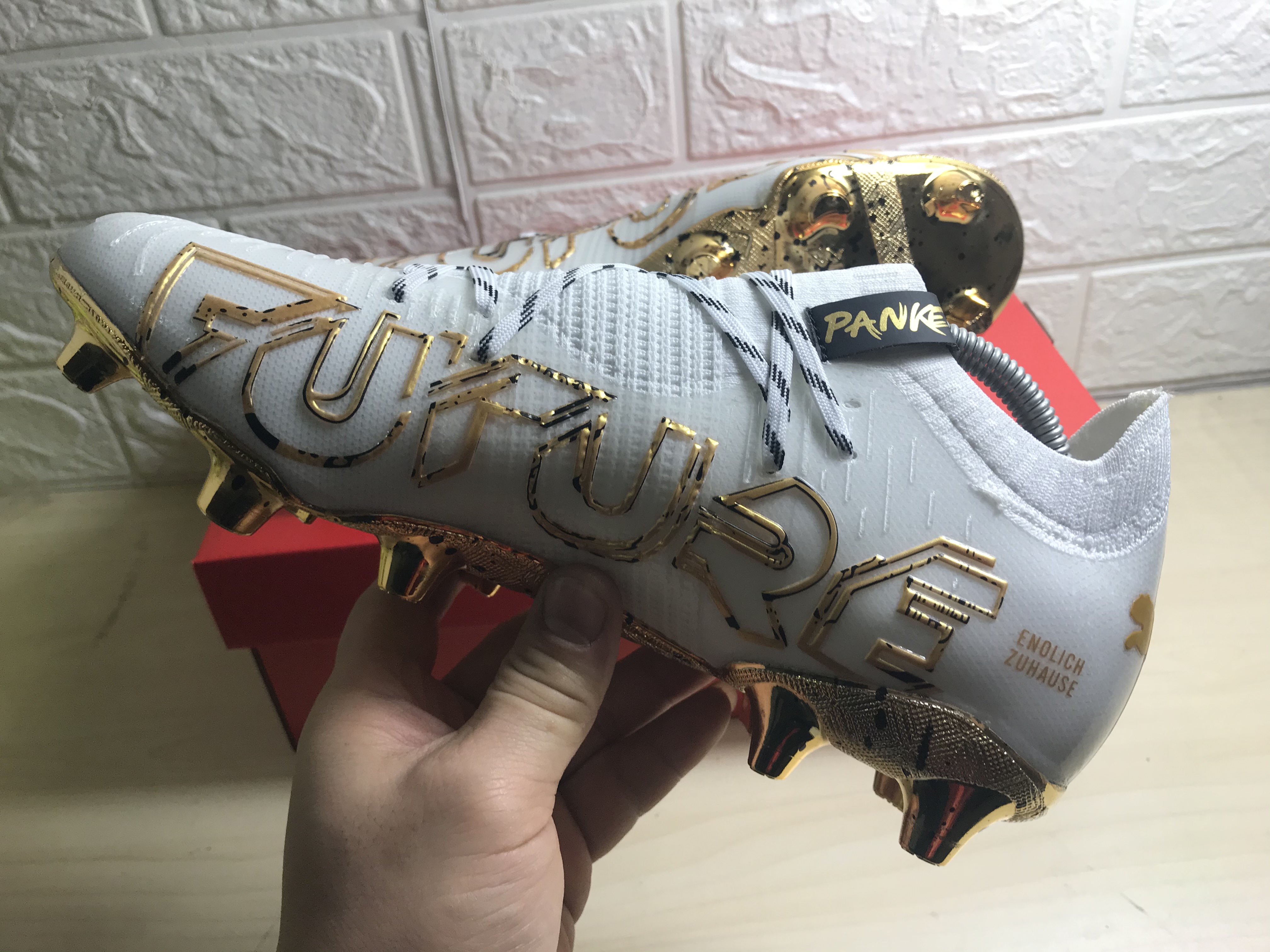 Puma Future Z 1.2 City FG AG - White Gold | Supreme Agility Footwear