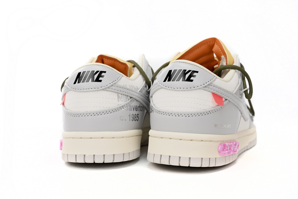Nike Off-White X Dunk Low 'Lot 22 Of 50' DM1602-124 - Limited Edition Stylish Sneakers