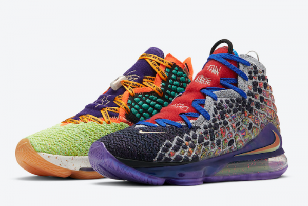 Nike LeBron 17 'What The' CV8080-900 - An Eye-Catching Multi-Color Masterpiece